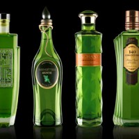 Garrafas de Absinto criativas