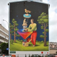Incrível arte urbana de AEC & WAONE