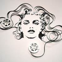 Incríveis artes com fitas cassete