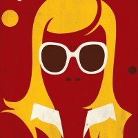 Posters minimalistas da novela Avenida Brasil