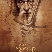 Filme O Hobbit ganha posteres desenhados a mão