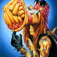 Ilustrações Monstros do Rock de Jason Edmiston