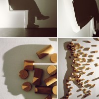 Arte com sombras por Kumi Yamashita