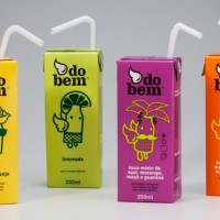 Embalagem criativa, produto do bem.