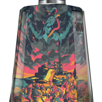 Tequilas customizadas no festival Essential Artists