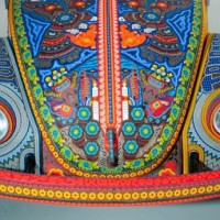 Fusca com miçangas
