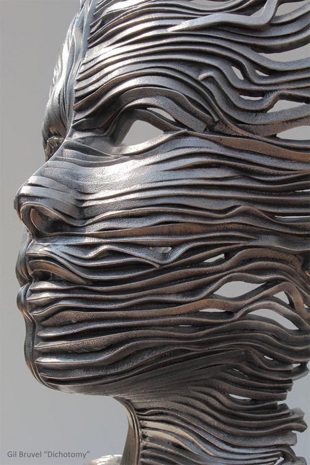 1-girl-face-steel-scultpure-by-gil-bruvel