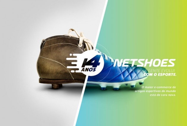 Display Novo Logotipo Netshoes