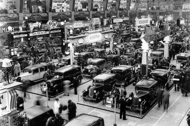 International Motor Show in London. 1932.  (Photo by Austrian Archives (S)/Imagno/Getty Images)