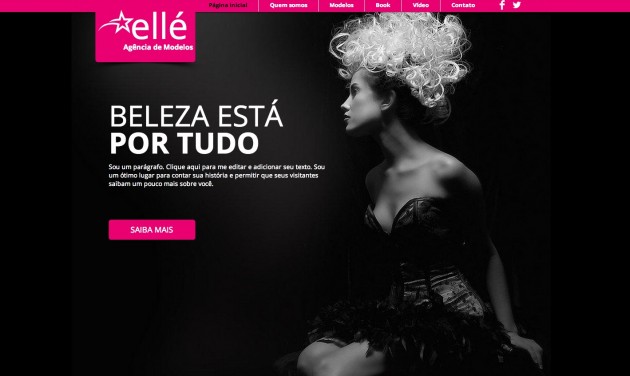 agencia de Modelos template