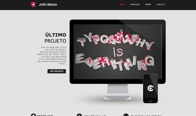 web designer template