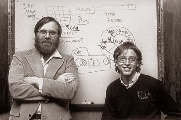#5 - Microsoft - Criada por Bill Gates e Paul Allen em 1975, a empresa começou dentro de uma garagem e foi responsável pela revolução tecnológica no mundo.