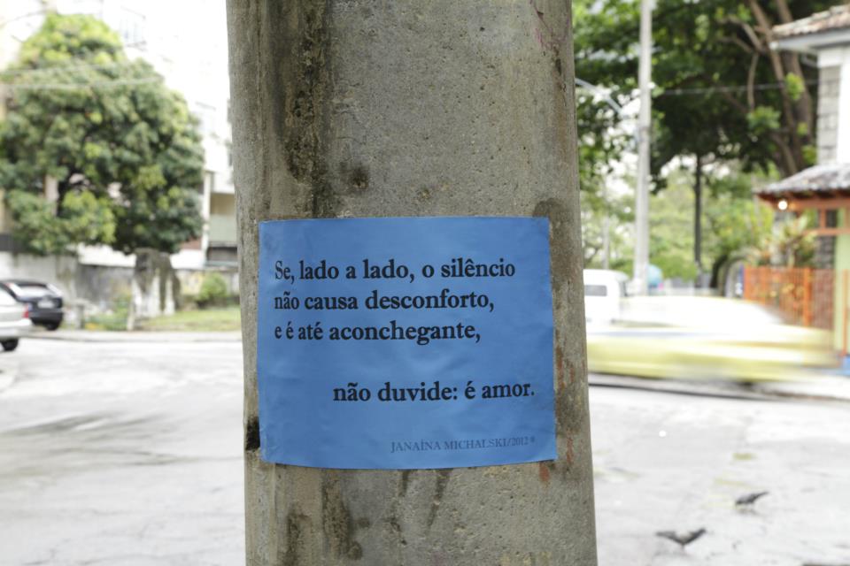 Livro publicado nas ruas do Rio de Janeiro
