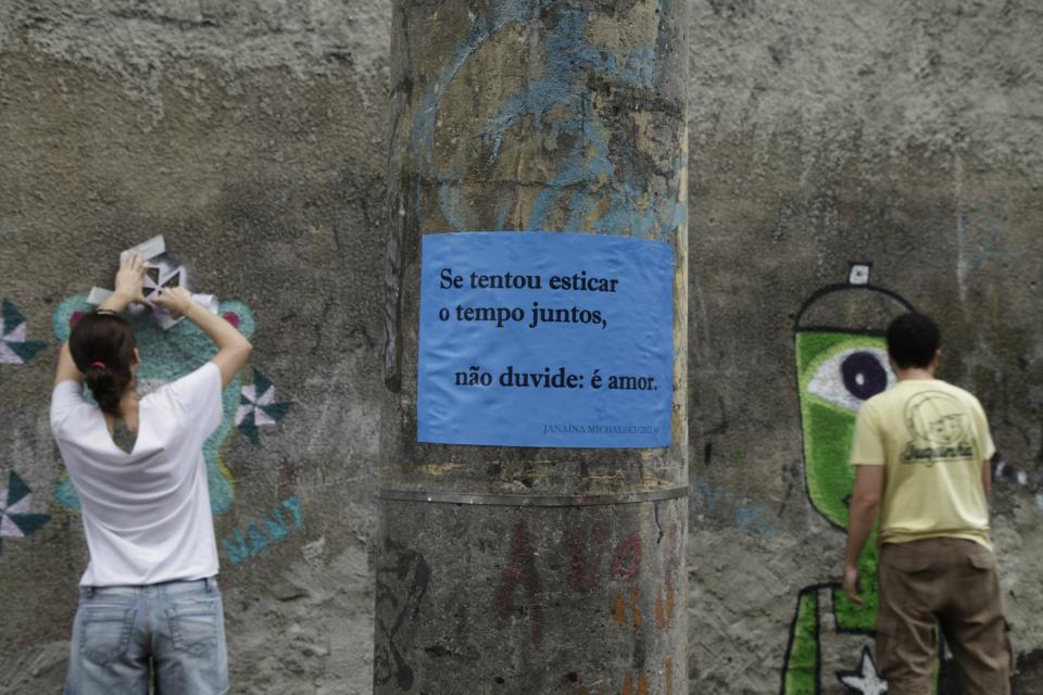 Livro publicado nas ruas do Rio de Janeiro