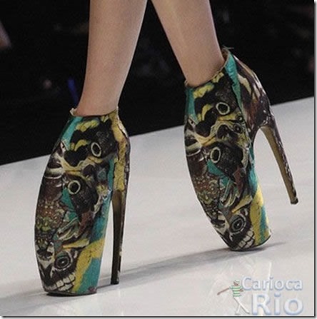 botas exoticas de avestruz