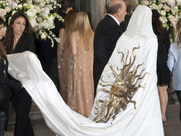 vestido de noiva exotico