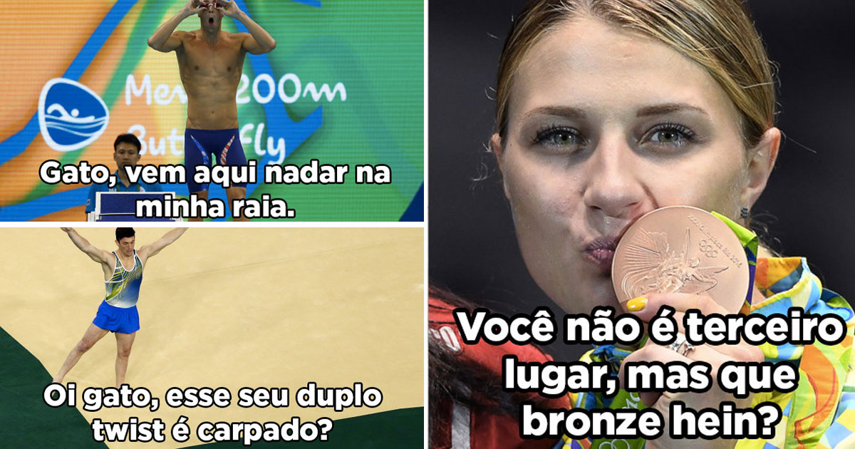 16 Cantadas bizarras que os Brasileiros estão soltando nas Olimpíadas ...
