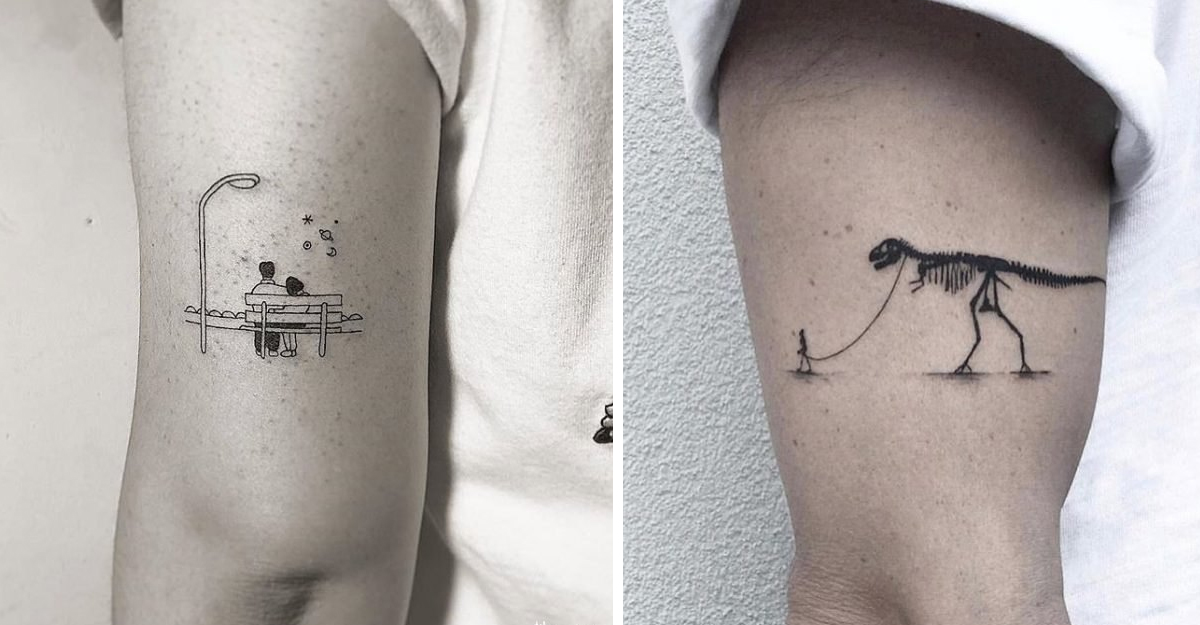 15 ideias de tatuagens minimalistas que farão você querer
