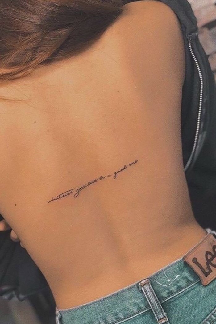 10 Tatuagens feitas nas costas que vão tornar as mulheres