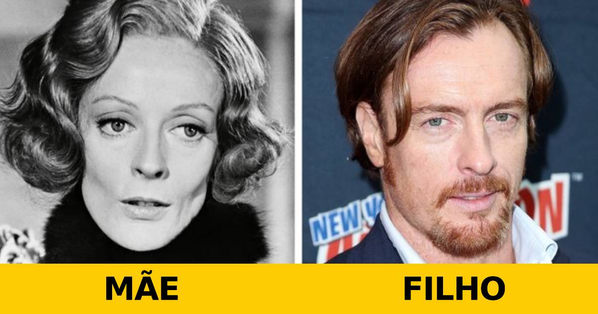 mães e filhos famosos