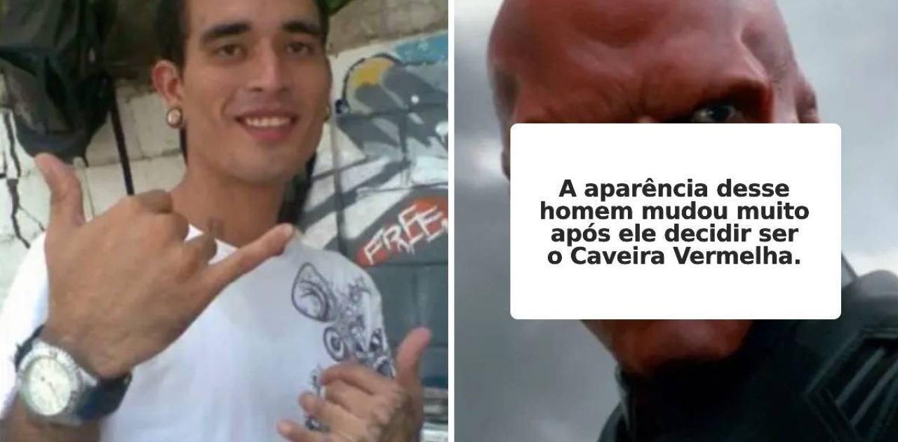 Caveira Vermelha capa