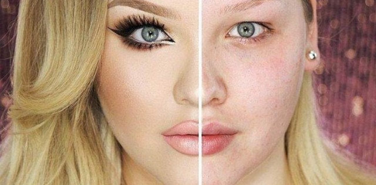 Garotas são maquiadas pela metade para conscientizar algo muito importante para as mulheres