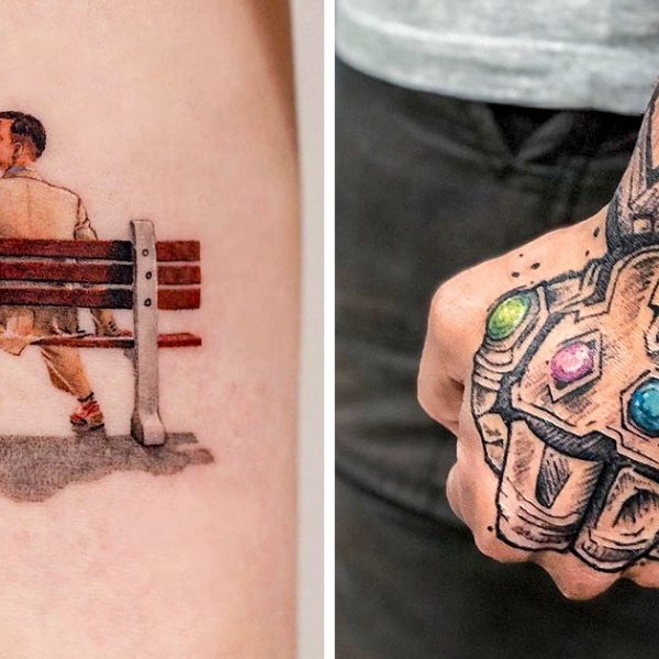 Tatuagens de filme capa