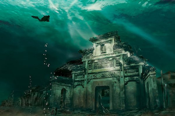 #16 - Cidade Subaquática em Shicheng, China