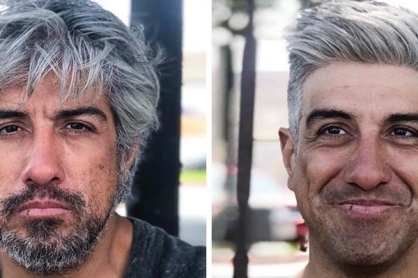 antes e depois aparência mendigo capa