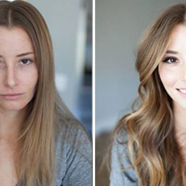 antes e depois maquiagem capa
