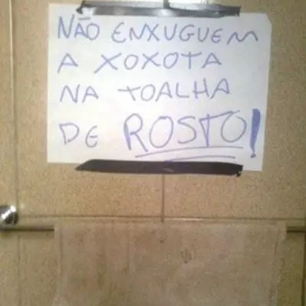 aviso de banheiro 14