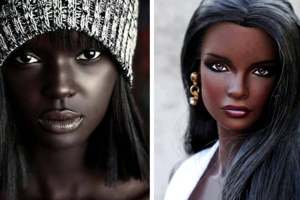 barbie negra capa