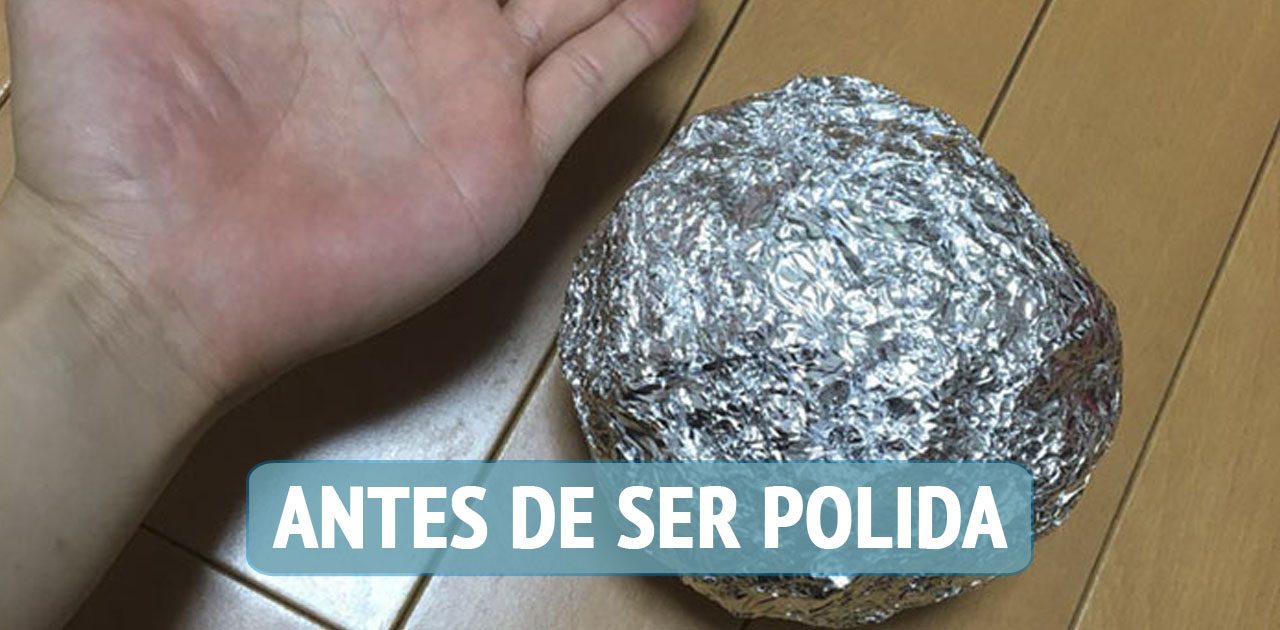 bola de aluminio capa