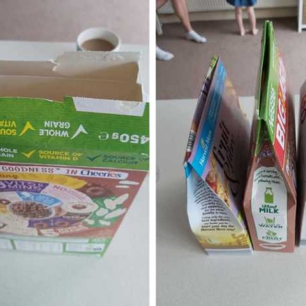 caixa de cereal capa