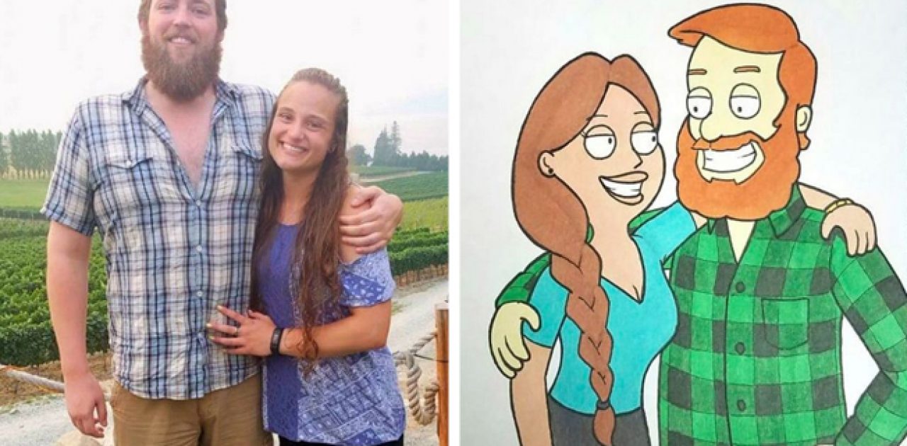 cartoons casal capa