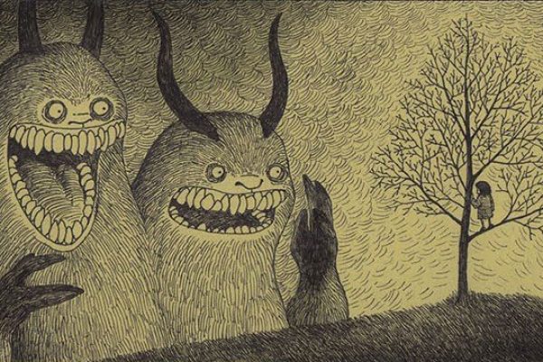 creepy-monsters-sticky-notes-drawings-don-kenn-21