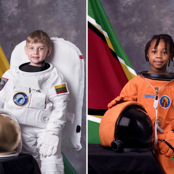 criança astronauta capa