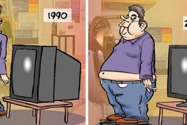 Essas ilustrações mostram que o mundo mudou – para pior!