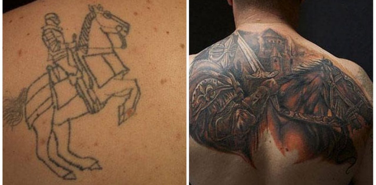 encobrimento de tattoos capa