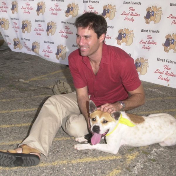 Eric McCormack at the Best Friends Animal Sanctuary Lint Roller Party, Barker Hanger, Santa Monica, CA 03-30-03