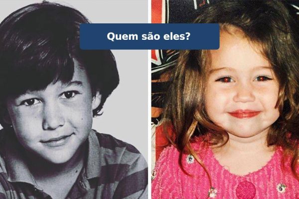 famosos na infância capa