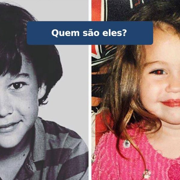 famosos na infância capa
