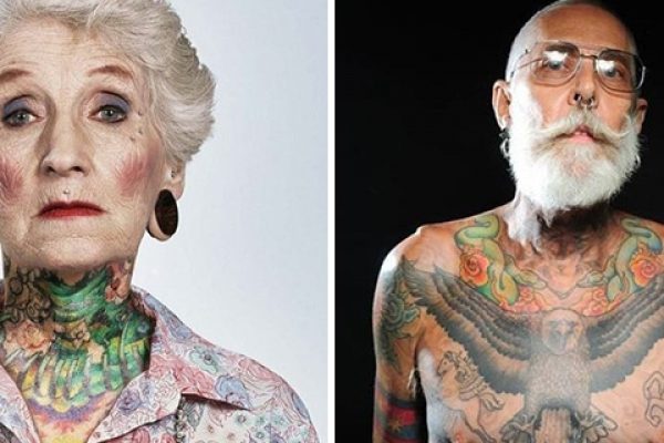 idosos tatuados capa