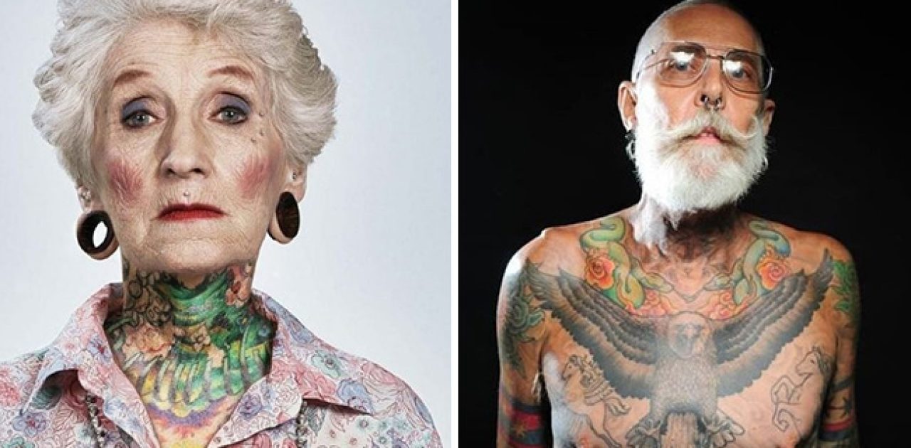 idosos tatuados capa