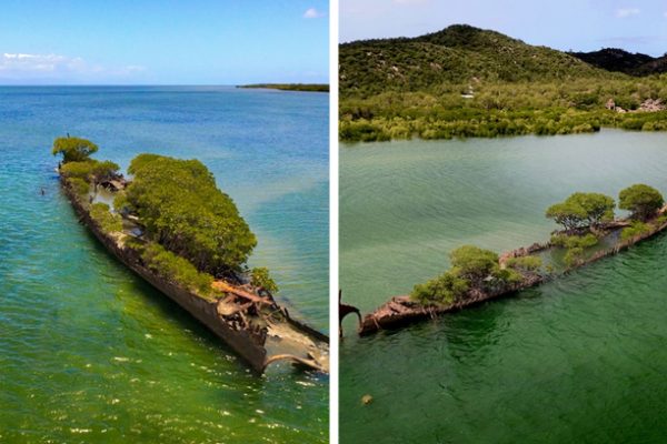 ilha flutuante capa