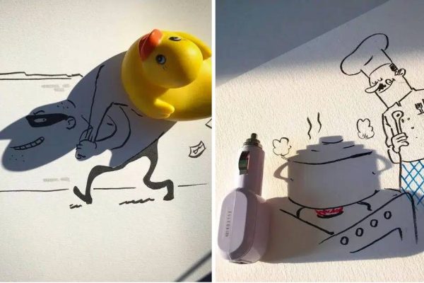 ilustração sombra capa