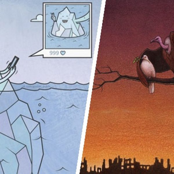 ilustrações sarcásticas capa