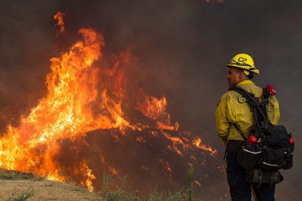 incêndio Califórnia capa