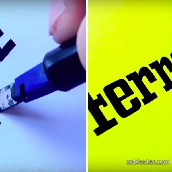 lettering