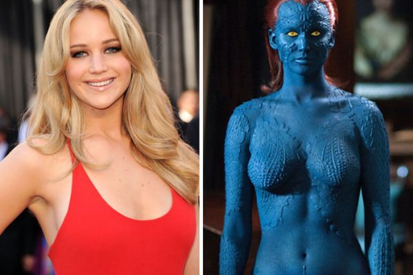 Jennifer Lawrence - Mística - X-Men.